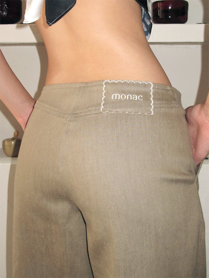 Nora Straight Jeans Khaki