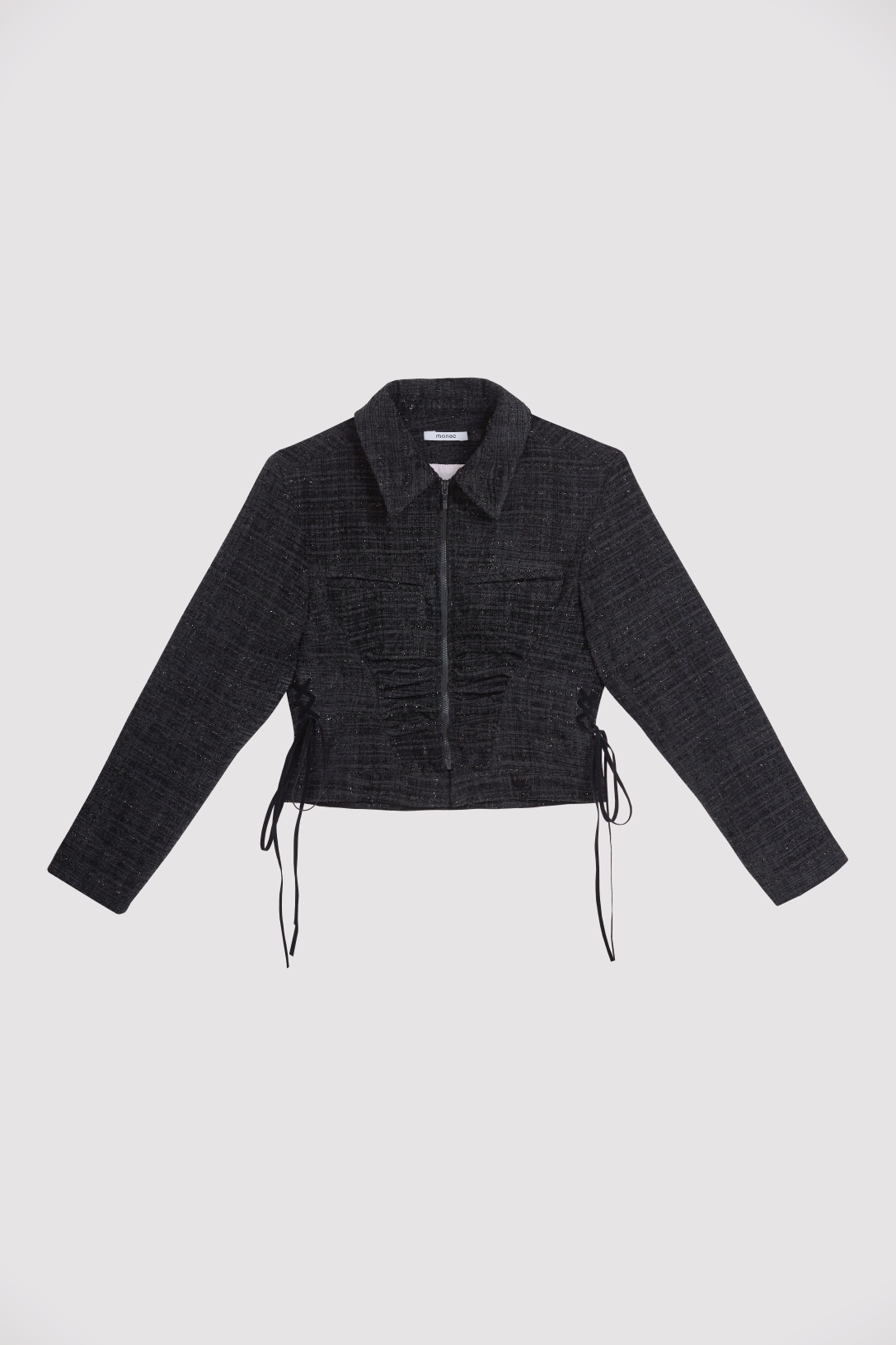 Olivia Tweed Jacket Black