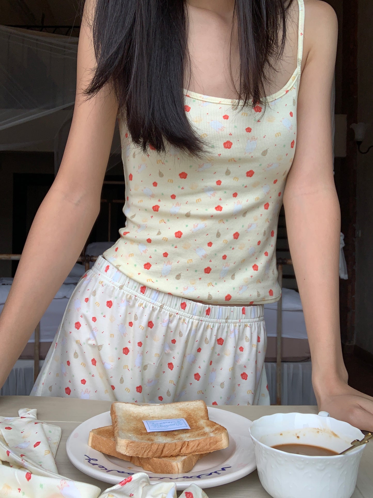 Rib Tank Top Buttercup