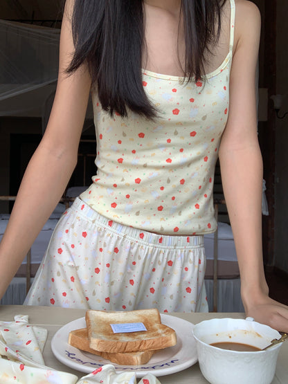 Rib Tank Top Buttercup