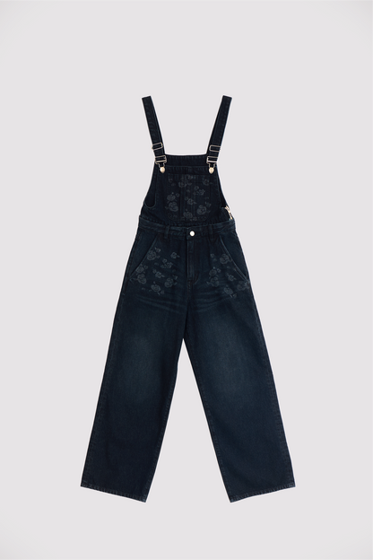 Vivienne Denim Overalls with Detachable Bib