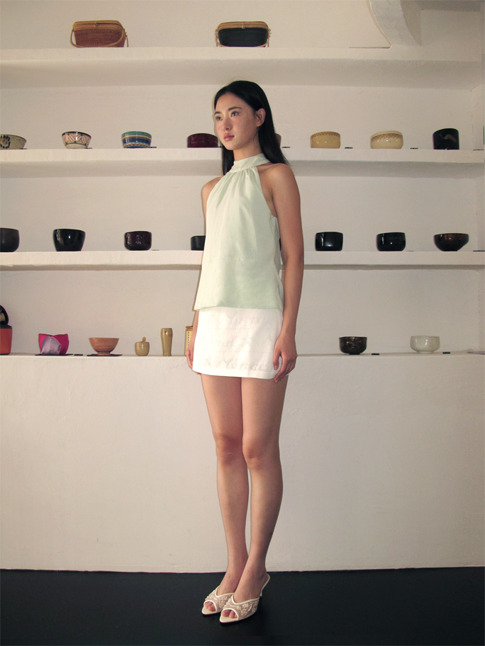 Carolyn Halter Top Mint