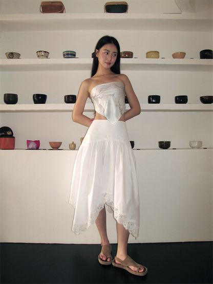 Laia Lace Trim Skirt