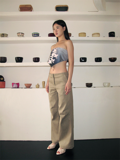 Nora Straight Jeans Khaki