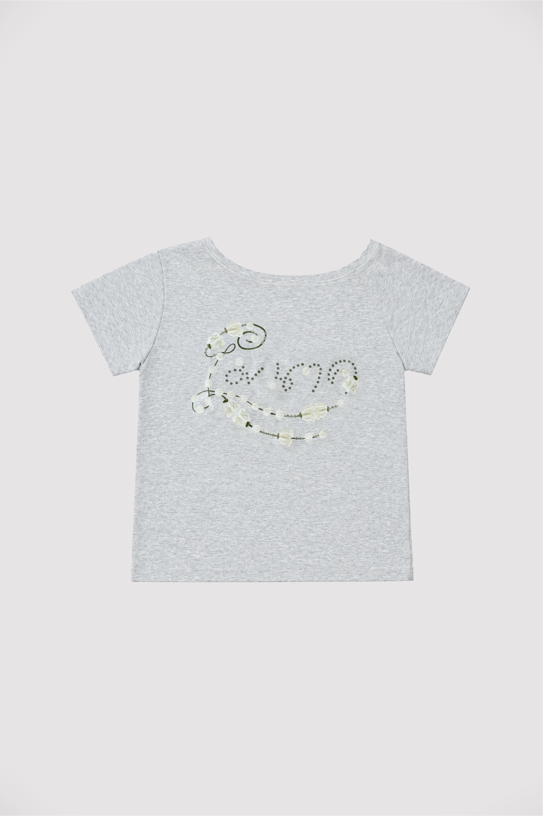 Malai Off Shoulder Relaxed Tee