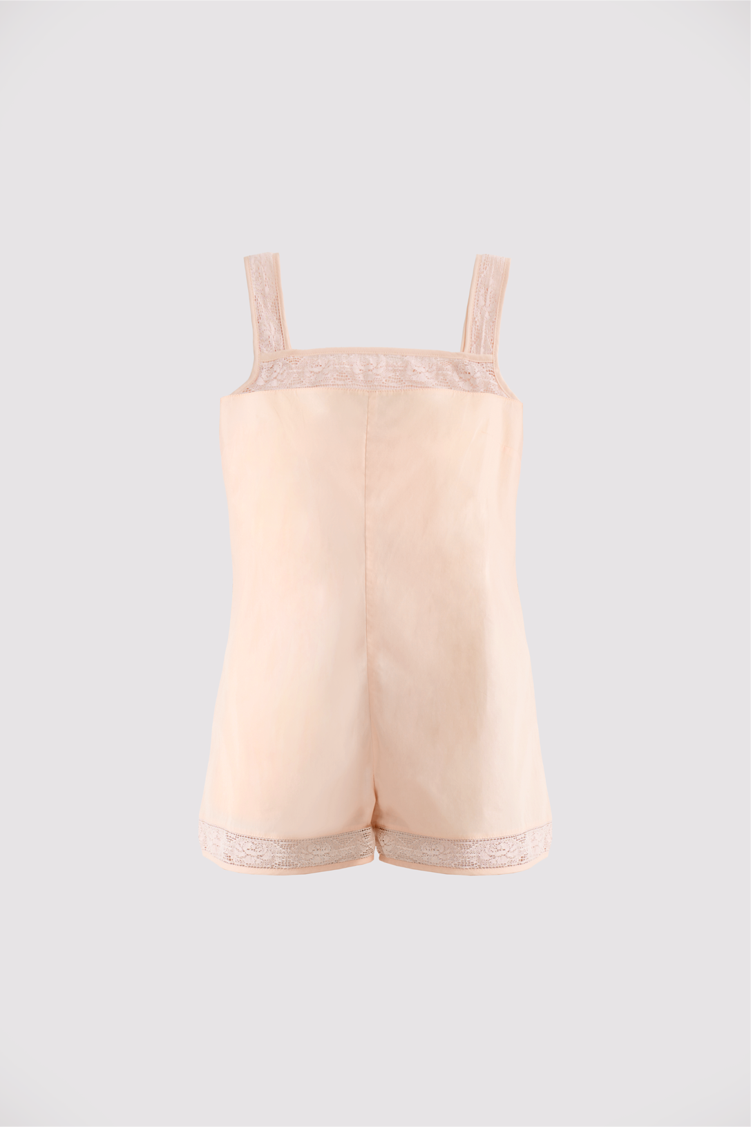 Ophelia Cotton Playsuit Peach
