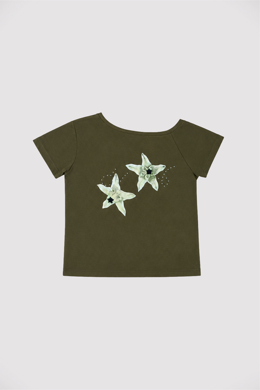 Ruk Off Shoulder Relaxed Tee