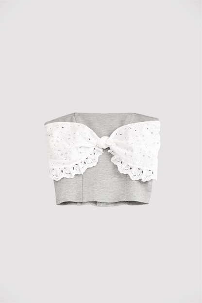 Valetta Tube Top Grey