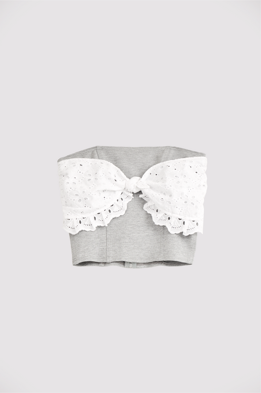 Valetta Tube Top Grey