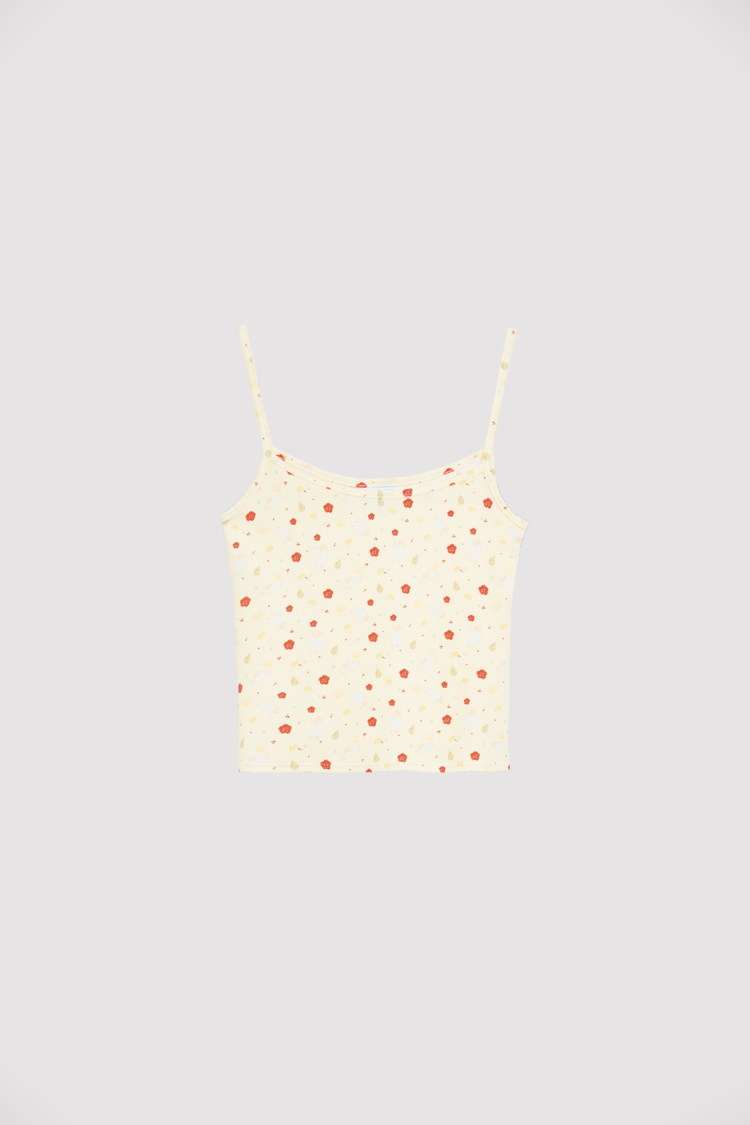 Rib Tank Top Buttercup